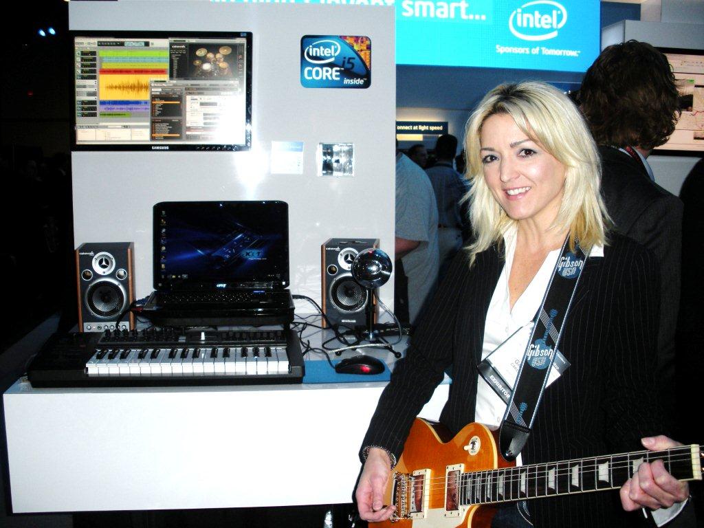 CES 2010 Music Creator Shines During Intel s Core Processor Launch