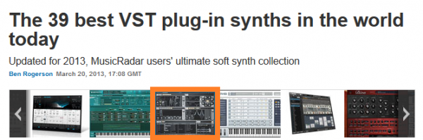 Music Radar Best VST Synth Plugins